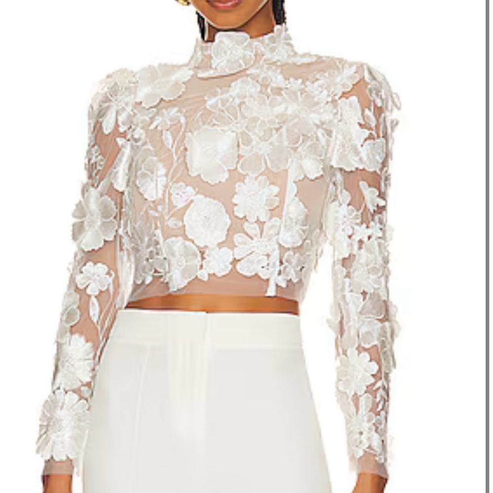 ELLIATT Elia Top in Ivory & Nude